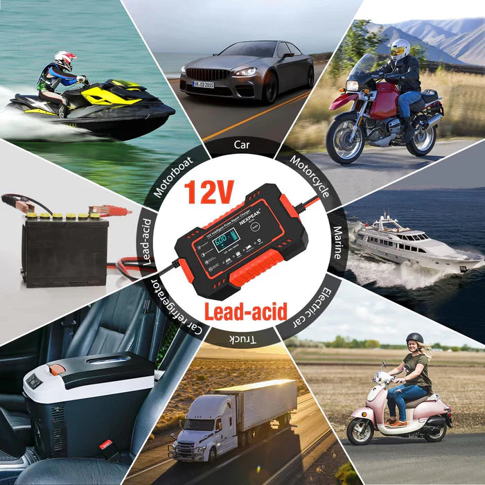CARGADOR DE BATERÍA DE VEHÍCULOS