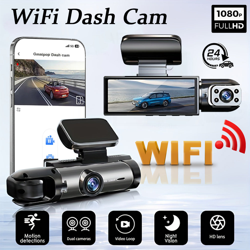 Dash Cam Pro WiFi + Memoria de 64GB