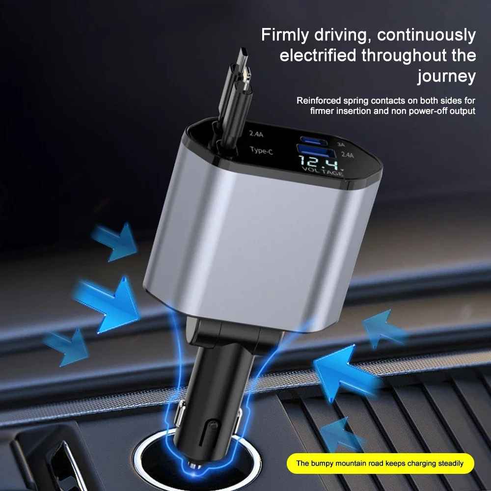 Adaptador Plus Cargador Para Autos
