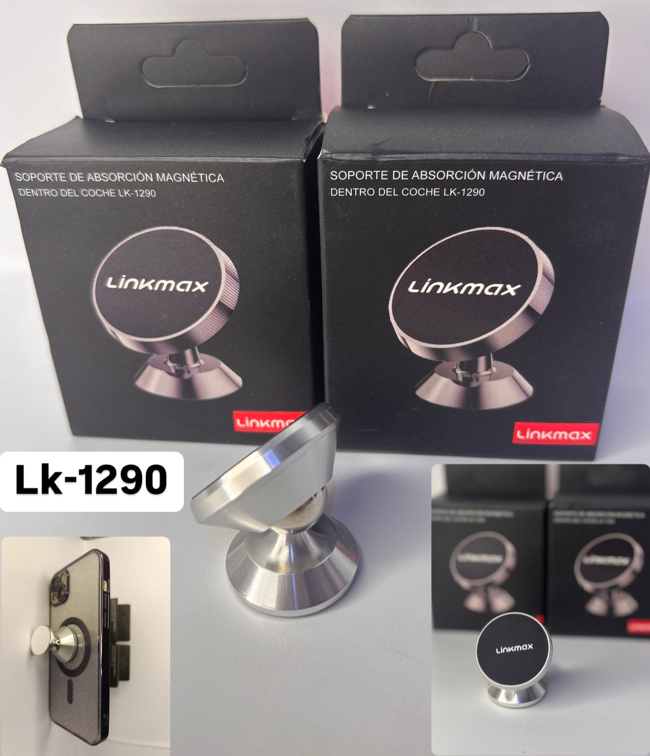 SOPORTE PARA CELULAR CON VENTOSAS DE ALTA TECNOLOGIA