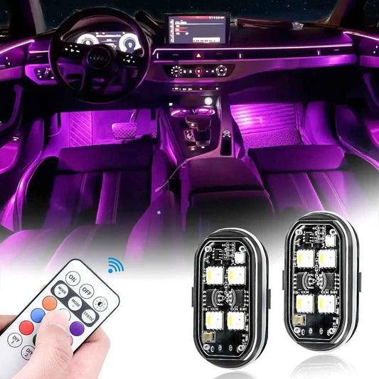 Luces Led Estroboscópicas Inalámbricas Para Vehiculos