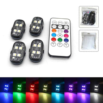 Luces Led Estroboscópicas Inalámbricas Para Vehiculos
