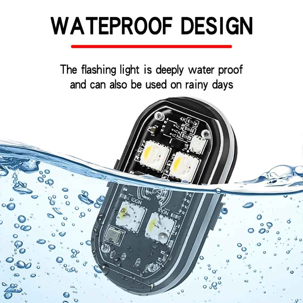 Luces Led Estroboscópicas Inalámbricas Para Vehiculos